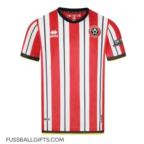 Sheffield United Fußballbekleidung Heimtrikot 2024-25 Kurzarm